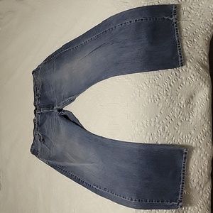 LEE Dungarees Jeans. 40×32. Blue. Used.